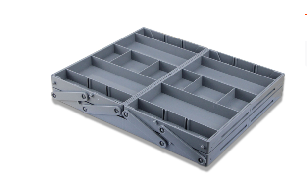 homyra expandable drawer organizer in kitchen