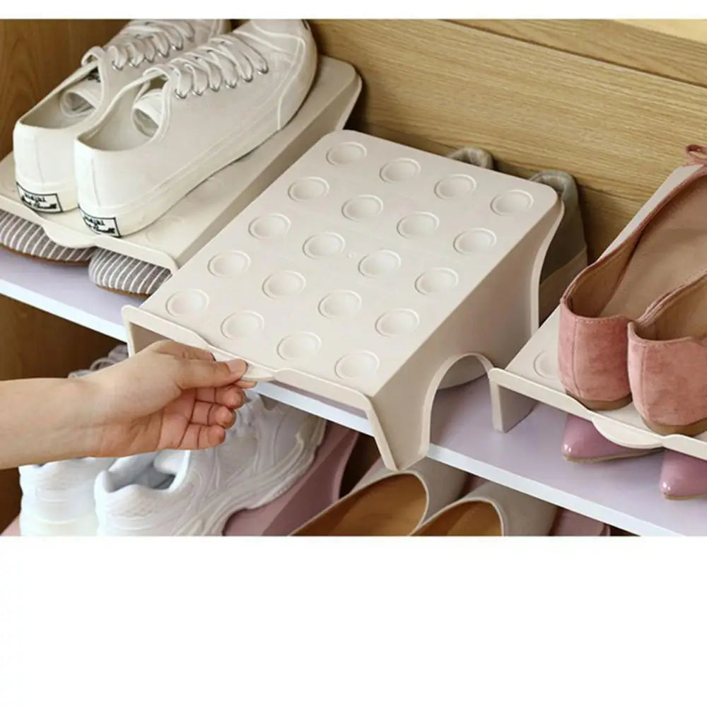 compact shoe organizer for entryway