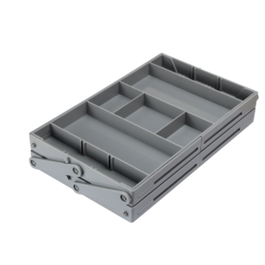 adjustable cutlery drawer organizer tray