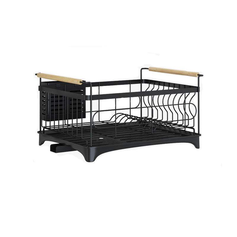 kitchen counter dish drainer rack